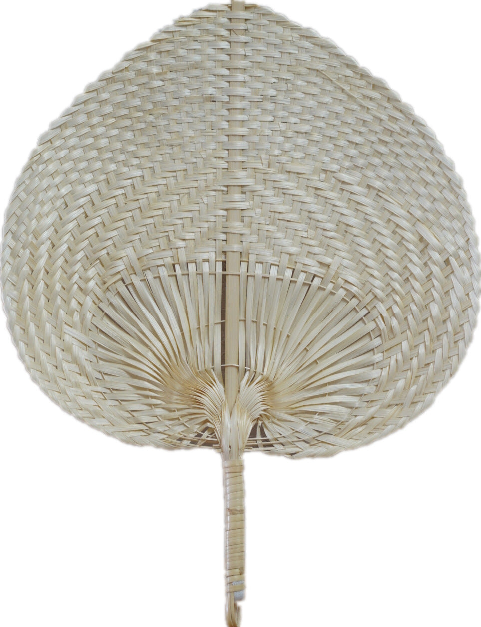 Woven Bamboo Fan