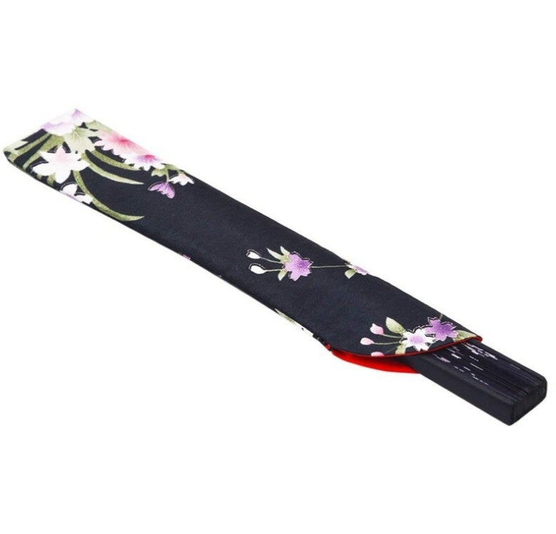 Ladies Silk Folding Fan