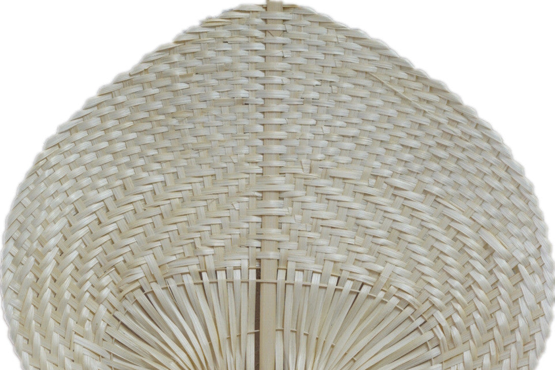 Woven Bamboo Fan