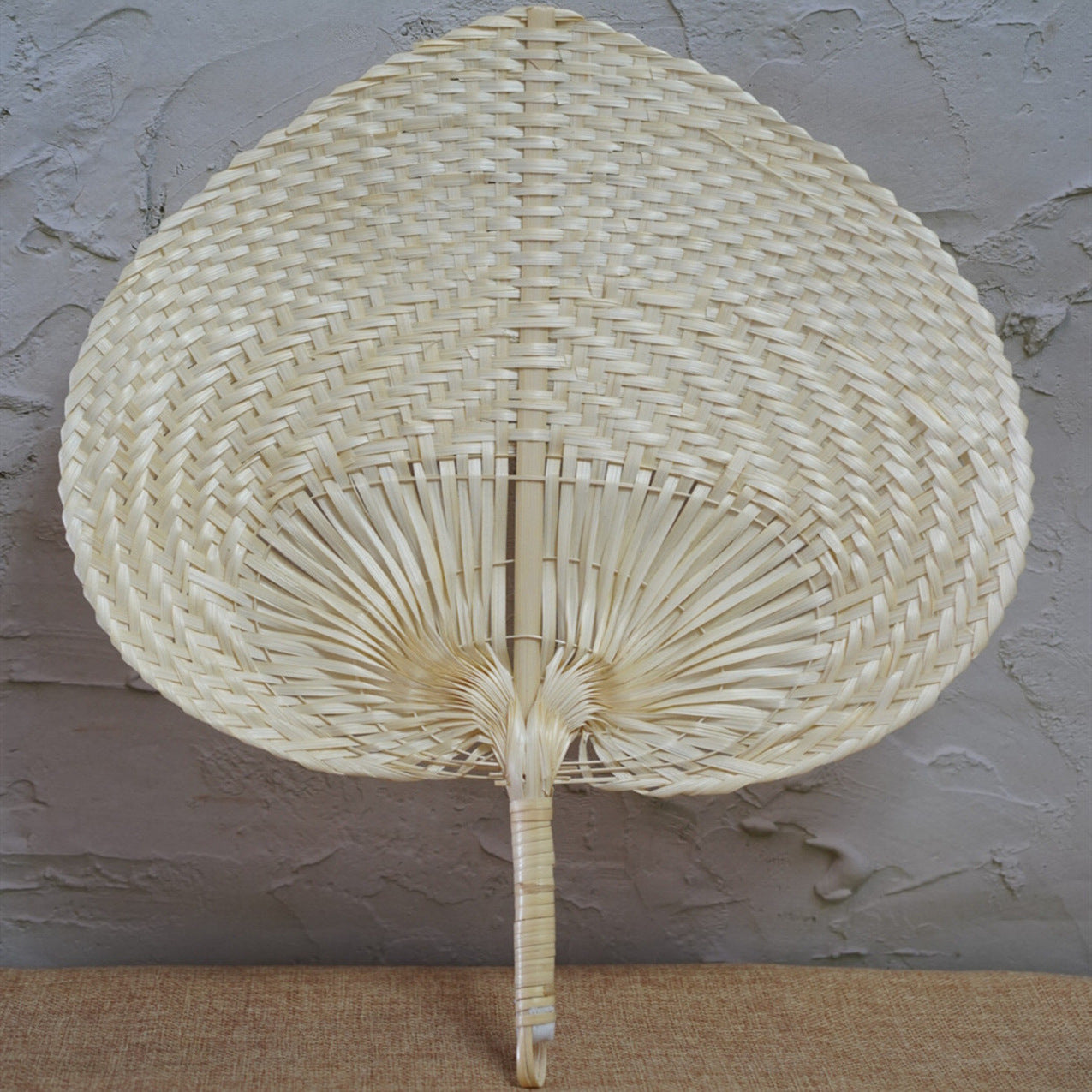 Woven Bamboo Fan