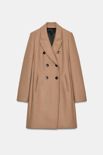 ZARA DOUBLE-BREASTED COAT