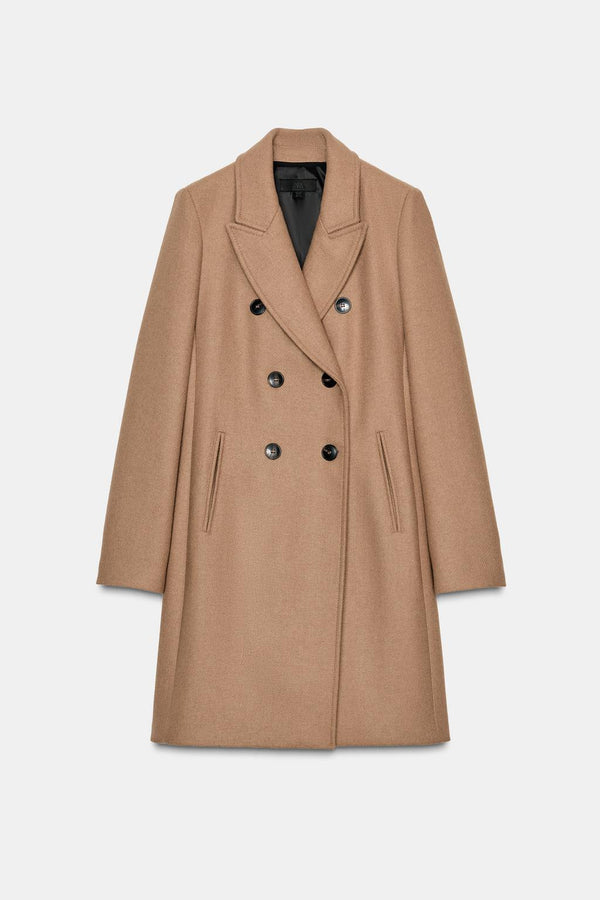 ZARA DOUBLE-BREASTED COAT