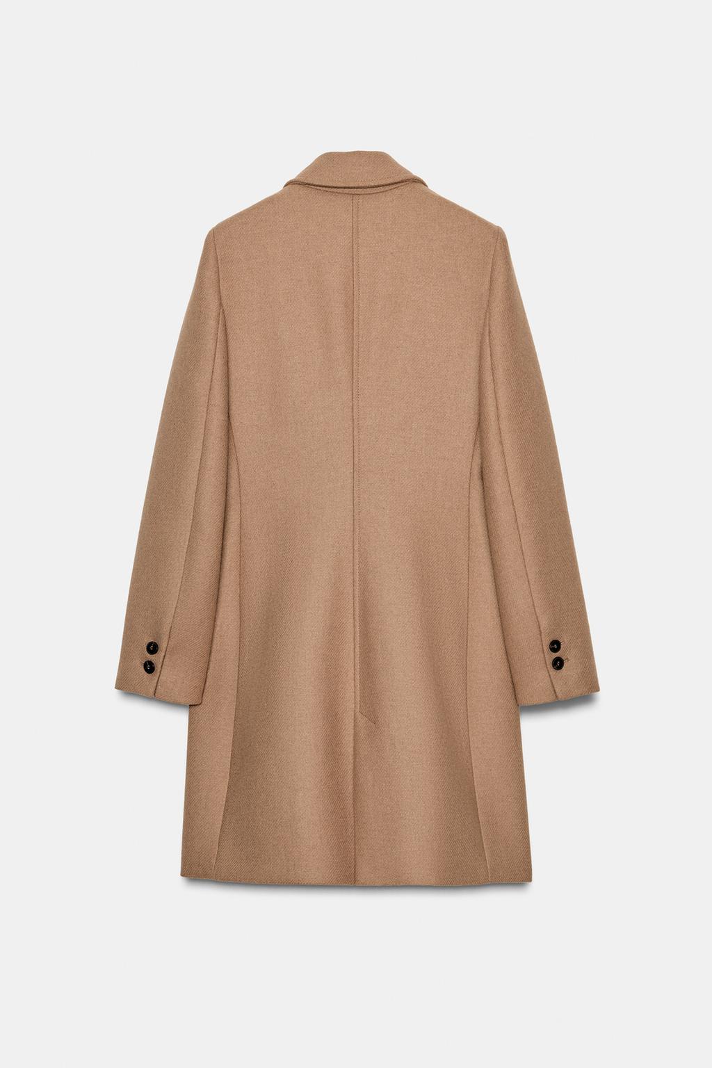 ZARA DOUBLE-BREASTED COAT